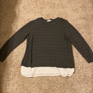 Grey Calvin Klein Sweater
